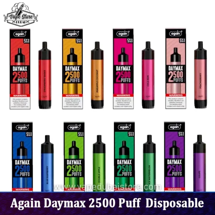 Again Daymax 2500 Puff Disposable