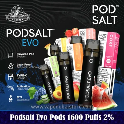 Podsalt Evo Pods 1600 Puffs 2%