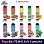 Vabar Plus V2 1000 Puffs Disposable