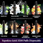 Vapokiss Gold 3500 Puffs Disposable