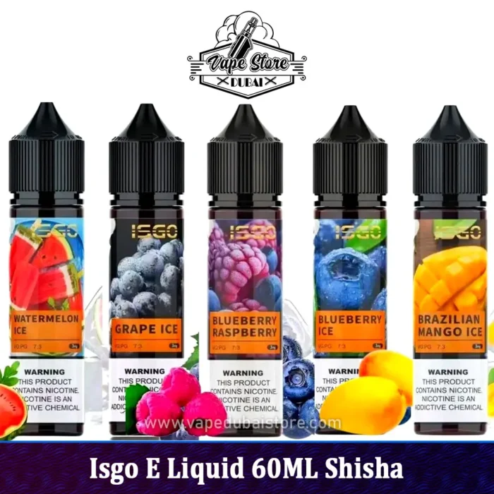 Isgo E Liquid 60ML Shisha