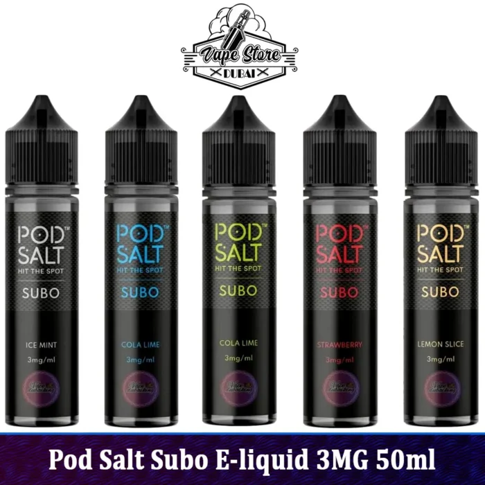 Pod Salt Subo E-liquid 3MG 50ml