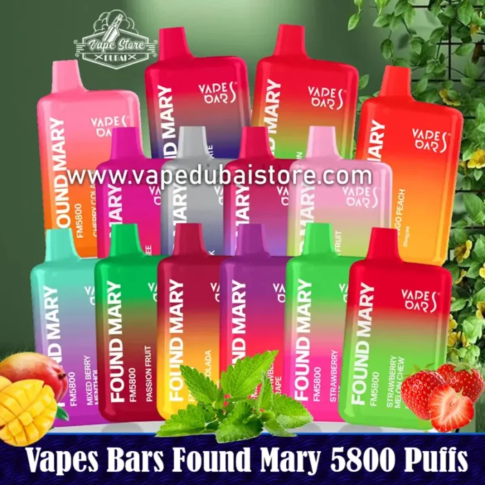 Vapes Bars Found Mary 5800 Puffs