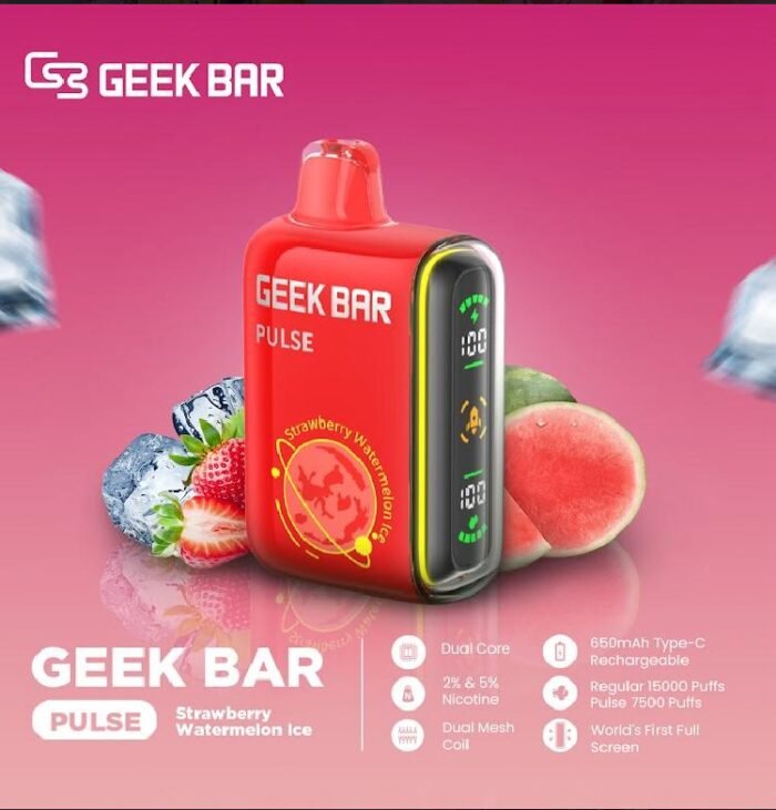 geek bar 15000 Puffs strawberry watermelon