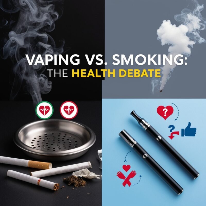 Vaping vs. Smoking: The Health Debate