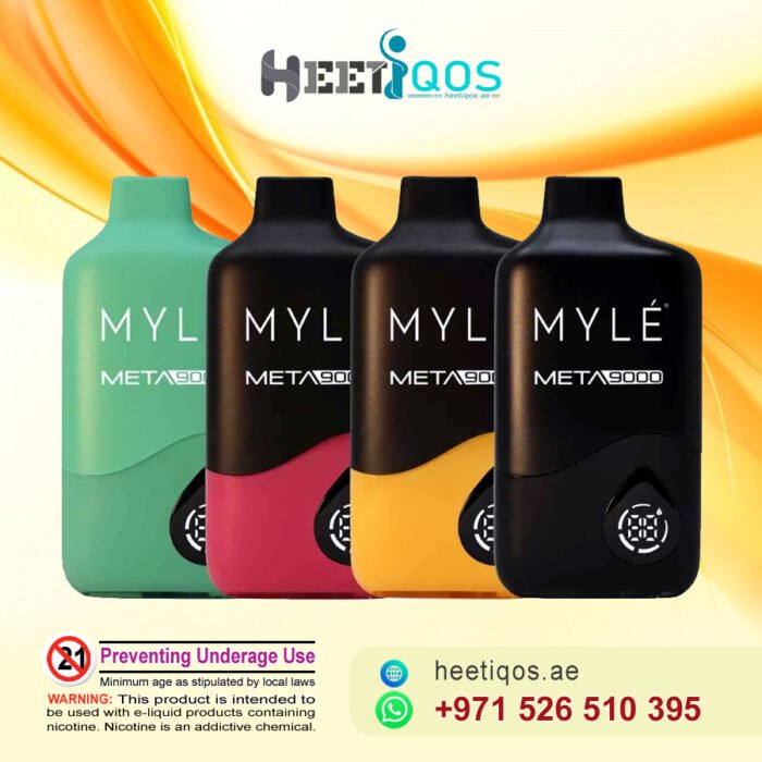 MYLE Meta 9000 Puffs 50mg Nicotine in Dubai